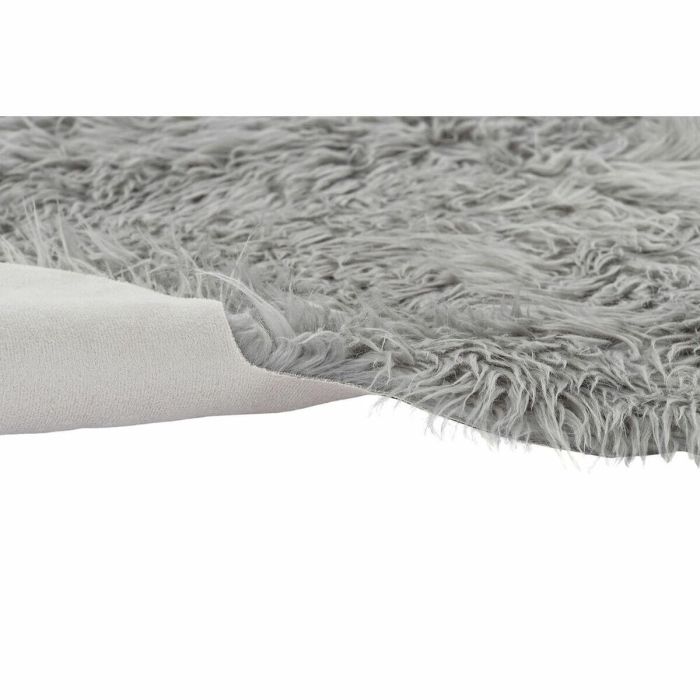 Alfombra Alpino DKD Home Decor Gris 150 x 2 x 160 cm 2 Alfombra Alpino DKD Home Decor Gris 150 x 2 x 160 cm 2