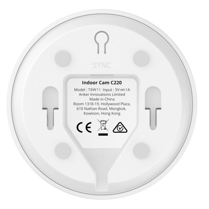 Eufy C220 Cámara de Seguridad IP Interior Bombilla 2K Giro 360° Detección IA Visión Nocturna WiFi Compatible Google/Alexa 7