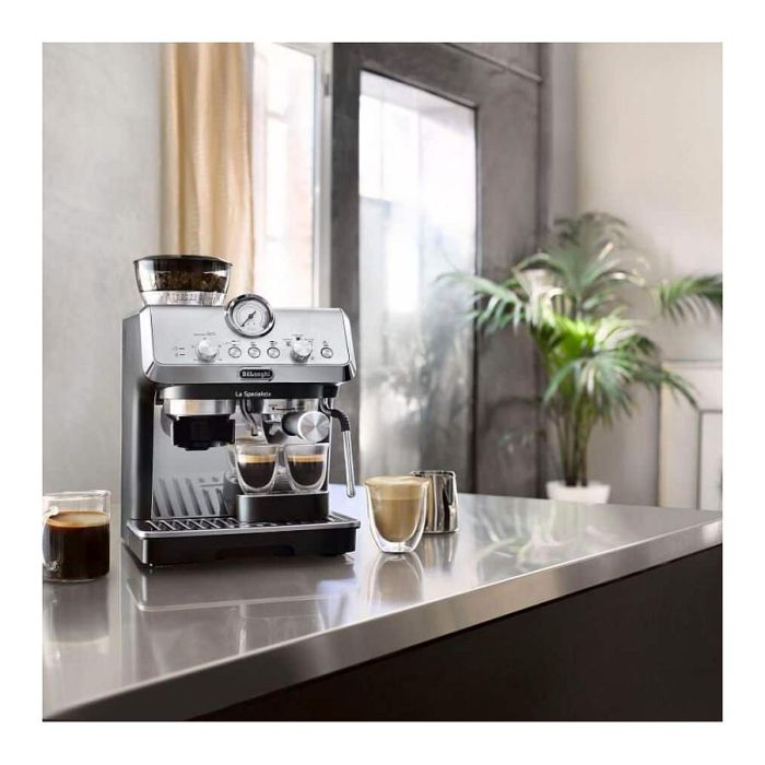 DeLonghi Máquina Espresso La Specialista Arte EC9155.MB Negro Acero Inoxidable Molinillo Integrado 6