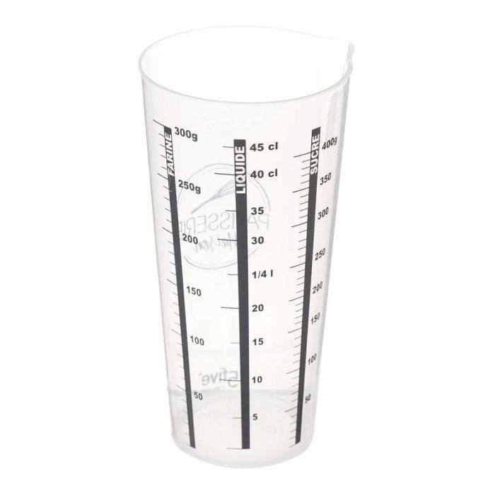 5Five Vaso medidor 500 ml Transparente Polipropileno 8,5 x 8 x 16,5 cm 1
