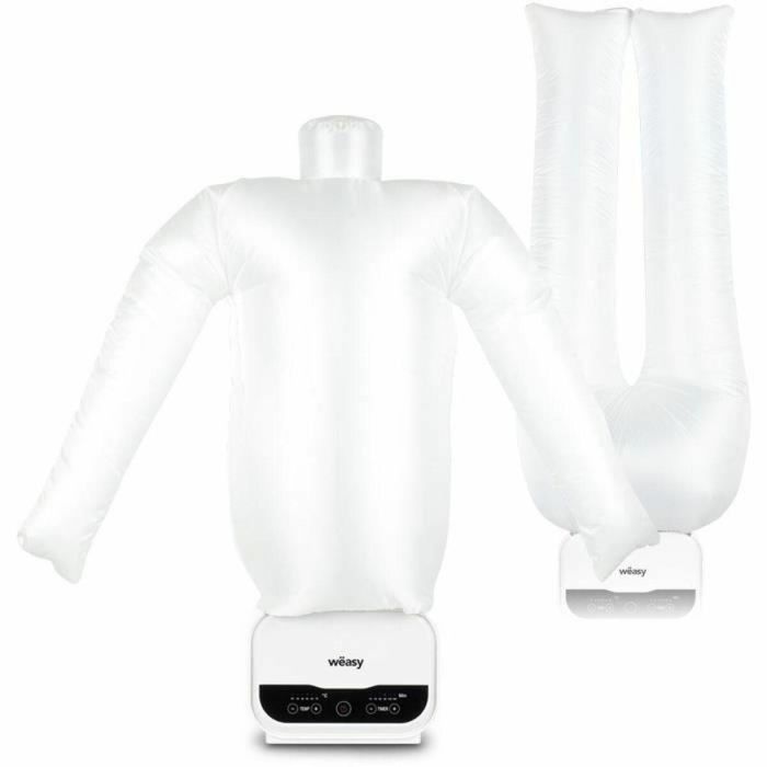 Hkoenig WEA1716380949831 Maniquí de planchado Magic Pressing 1200 W con funda para pantalón Blanco 2
