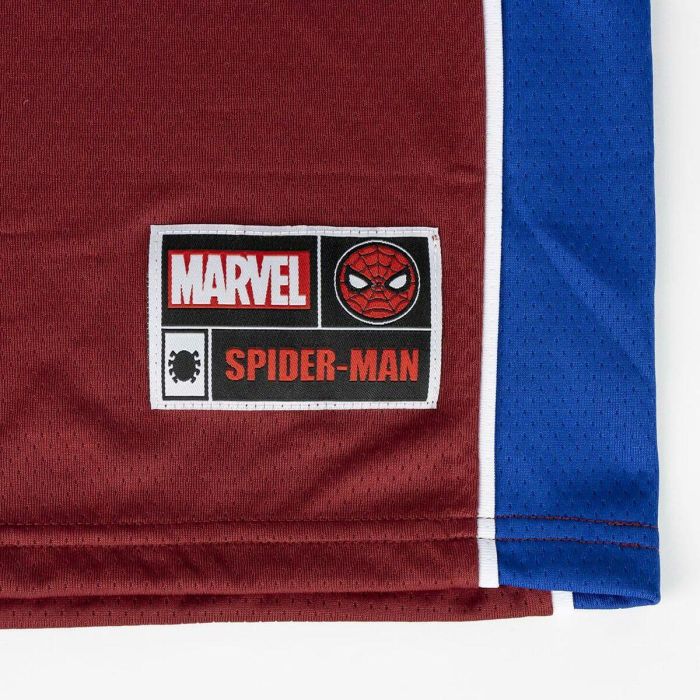 Camiseta de baloncesto Spider-Man Rojo Unisex 4 Camiseta de baloncesto Spider-Man Rojo Unisex 4
