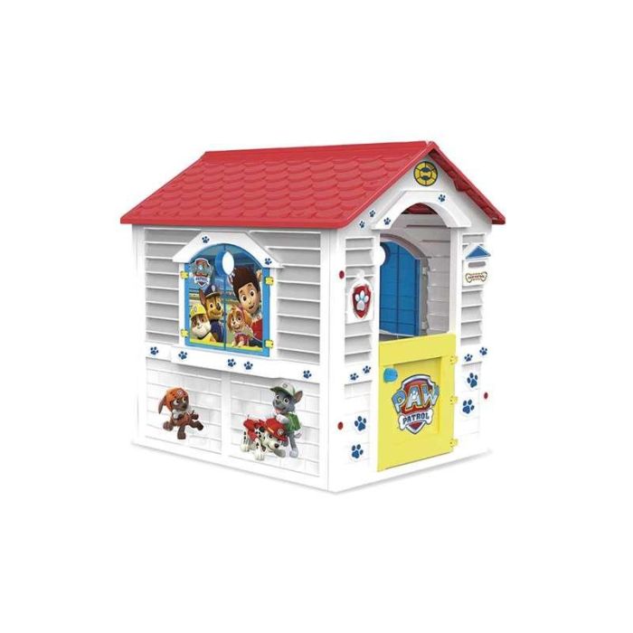 Chicos Casa de juegos infantil Paw Patrol de Plástico 84x103x104 cm - Con hueco para mascotas - Edad 2-5 años 6