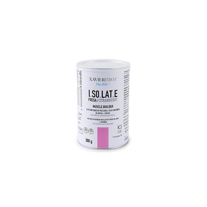 XAVIERMOR Proteína Aislada Isolated Whey Caseína Micelar Fresa 300g para Recuperación Muscular