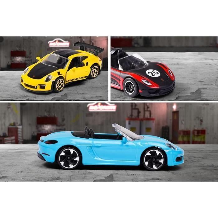Majorette SMO212058601 Set de Coches Porsche Descubrimiento 20+2 Piezas 3