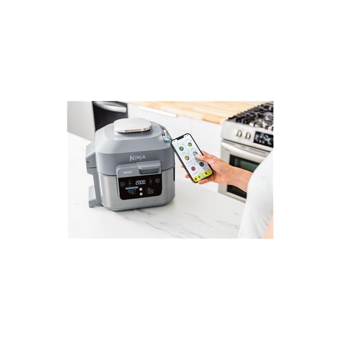Ninja Olla Multifunción Speedi 5.7L con Freidora de Aire, Cocción Rápida y SmartSwitch 14 Ninja Olla Multifunción Speedi 5.7L con Freidora de Aire, Cocción Rápida y SmartSwitch 14