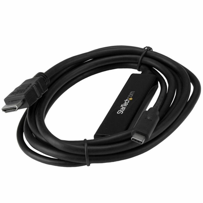 Cable USB C a HDMI Startech CDP2HDMM2MB (2 m) 4K Ultra HD 3