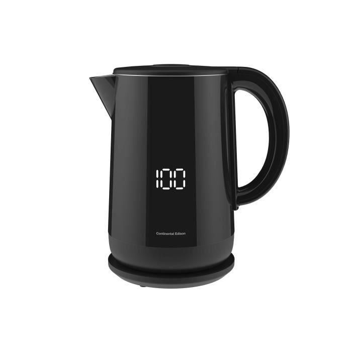 Hervidor digital CONTINENTAL EDISON BL15LB - Negro - 1,5 L - 2200 W Hervidor digital CONTINENTAL EDISON BL15LB - Negro - 1,5 L - 2200 W