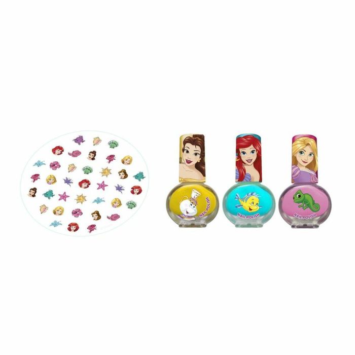 Cartoon Princesas Disney Set Uñas Lote 4 Pz