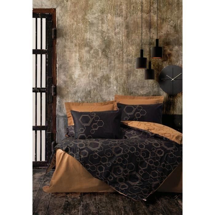 ASI8683342456302 Juego de Cama Cobre 100% Algodón con 1 Funda Nórdica 220x240 cm y 2 Fundas de Almohada 60x60 cm ASI8683342456302 Juego de Cama Cobre 100% Algodón con 1 Funda Nórdica 220x240 cm y 2 Fundas de Almohada 60x60 cm