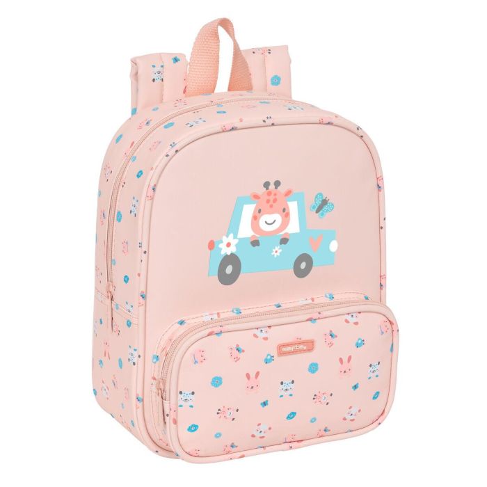 Mochila Infantil Safta Jirafa Coral 22 x 27 x 10 cm 0 Mochila Infantil Safta Jirafa Coral 22 x 27 x 10 cm 0