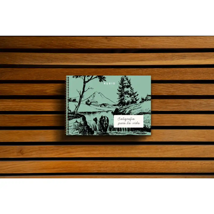 Cuaderno Rubio 160X230 Horizontal Espiral Caligrafia Para La Vida Vol.1 (+12 Años) 1 Cuaderno Rubio 160X230 Horizontal Espiral Caligrafia Para La Vida Vol.1 (+12 Años) 1