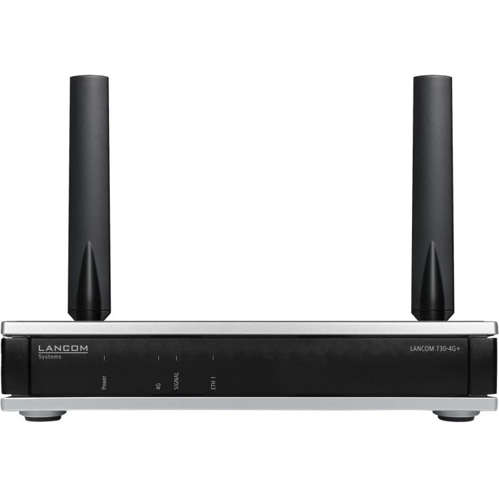 LANCOM 730-4G+ Router 4G LTE Wi-Fi 6 Ethernet Gigabit Ethernet Negro Gris 1 LANCOM 730-4G+ Router 4G LTE Wi-Fi 6 Ethernet Gigabit Ethernet Negro Gris 1