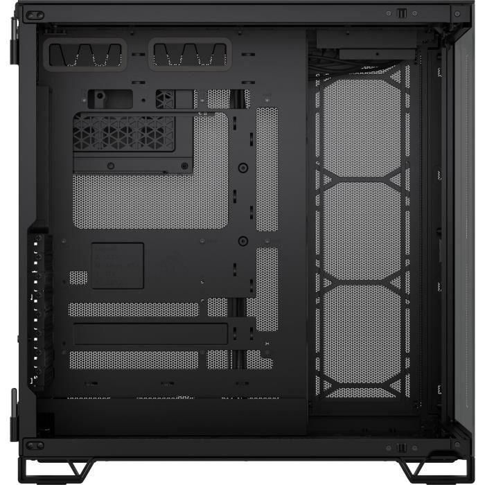 Caja para PC - CORSAIR - Cámara media torre de vidrio templado 6500X con doble cámara - Negro 5 Caja para PC - CORSAIR - Cámara media torre de vidrio templado 6500X con doble cámara - Negro 5