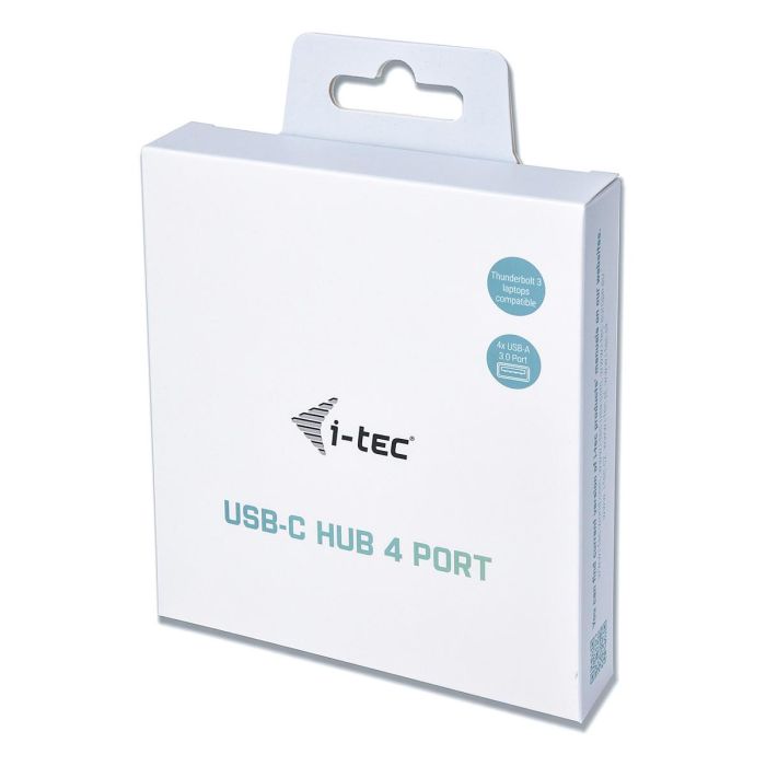 I-tec Hub USB-C con 4 Puertos USB 3.0 para Ordenador Portátil, Tablet y Teléfono Inteligente, Conexión Rápida de Datos y Carga 6