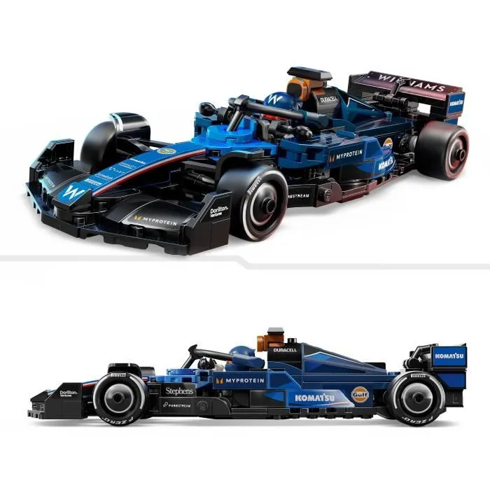 LEGO Williams Racing FW46 F1 Car Set de construcción para niños de 10 años 2