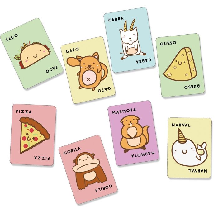 Ludilo 89070 Taco Peluche para el juego Taco Gato Cabra Queso Pizza, ideal para regalar, +8 años 2