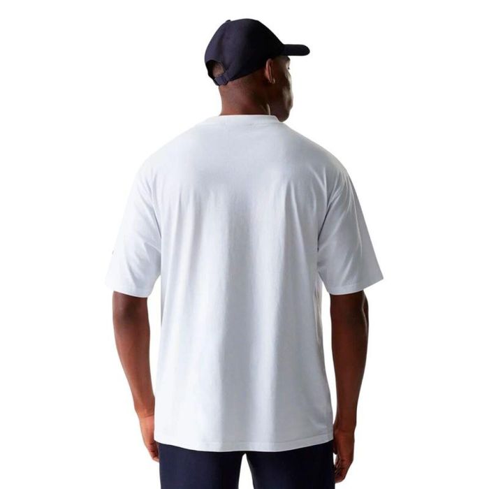 Camiseta de Manga Corta Hombre New Era MLB Le Midi Os Blanco 9-10 Años 1