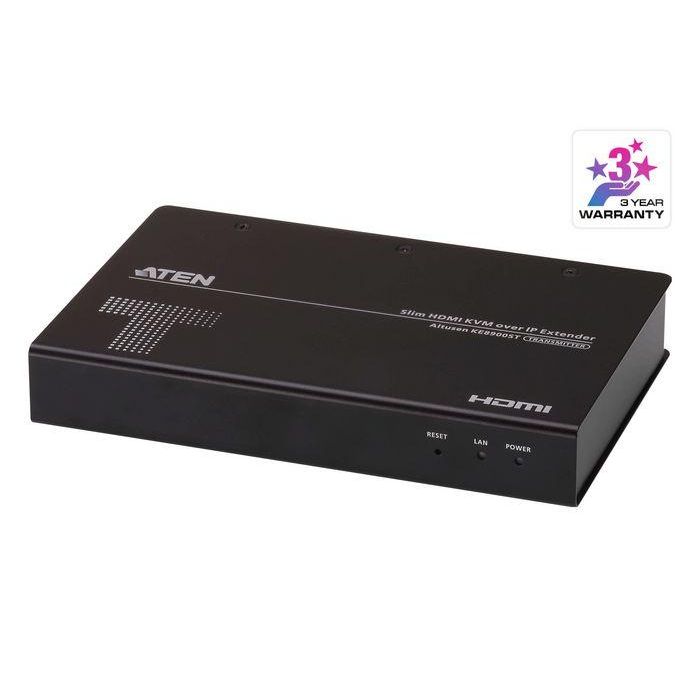 Aten KE8900ST KVM over IP Extender Transmisor HDMI Single Display Slim 1920x1200 Virtual Media RS-232 0 Aten KE8900ST KVM over IP Extender Transmisor HDMI Single Display Slim 1920x1200 Virtual Media RS-232 0