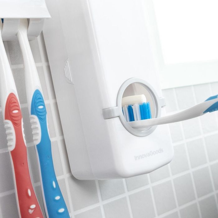 Dispensador de Pasta Dental con Soporte para Cepillos Diseeth InnovaGoods 9