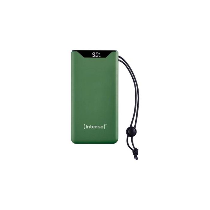 Intenso F10000 Powerbank 10000 mAh Verde con Carga Rápida Power Delivery y Quick Charge 3.0