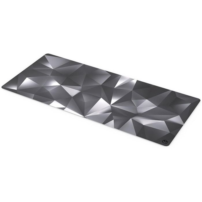Endorfy Crystal Black XL Alfombrilla Ratón Gaming Grande Negra/Gris
