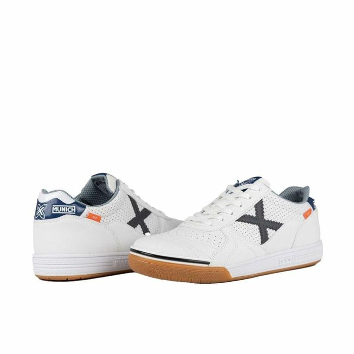 Zapatillas de Fútbol Sala para Adultos Munich G-3 Profit Casual 414 Blanco 1