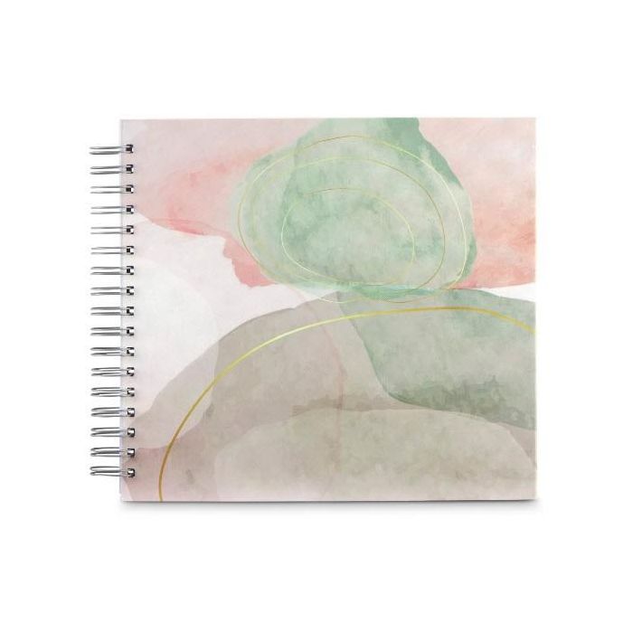 Hama Watercolor grn 28x24 50 ws. Seiten Spiral-Album 7603 0 Hama Watercolor grn 28x24 50 ws. Seiten Spiral-Album 7603 0
