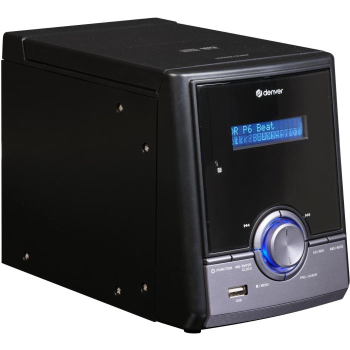 Denver MDA-285 Minicadena de música DAB/FM con Bluetooth, CD-Player y USB, Negro, 50W 6