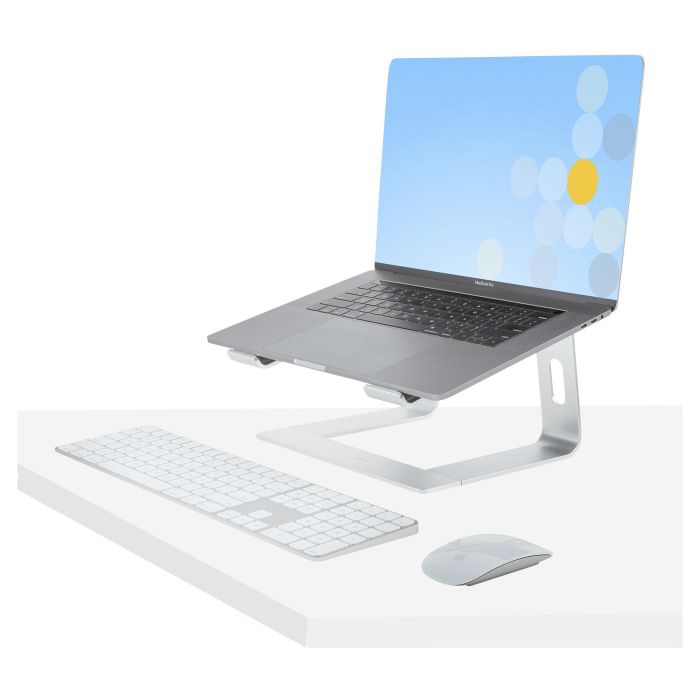 Soporte para Portátil Startech LAPTOP-STAND-SILVER Aluminio Soporte para Portátil Startech LAPTOP-STAND-SILVER Aluminio