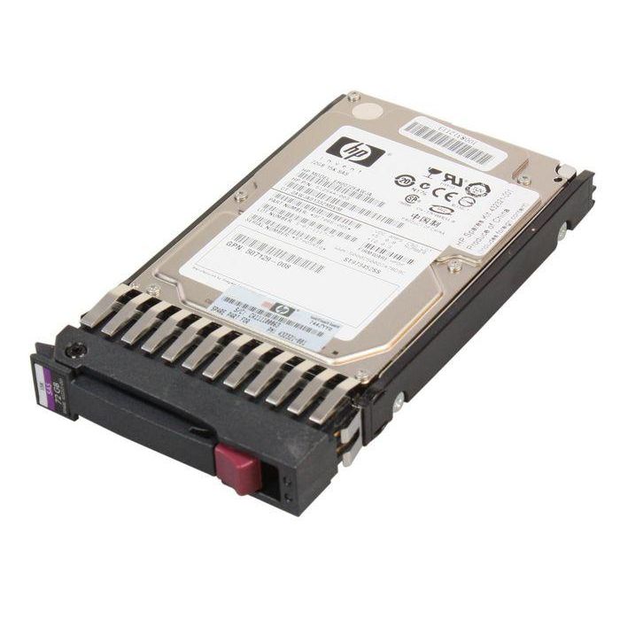 Hewlett Packard Enterprise 72GB, 2.5-inch, SCSI (SAS), 3G, Single Port, Hot-Plug, 15K rpm Hewlett Packard Enterprise 72GB, 2.5-inch, SCSI (SAS), 3G, Single Port, Hot-Plug, 15K rpm
