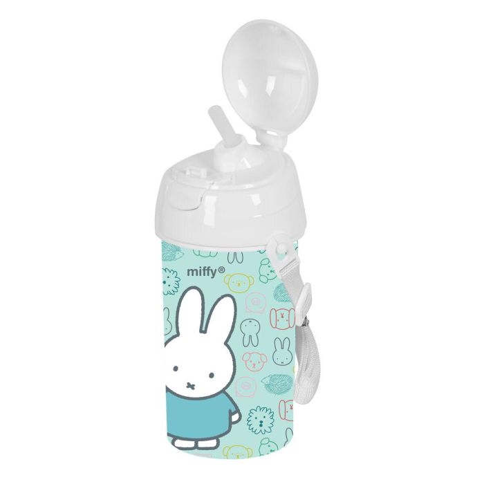 Botella de Agua Miffy Friends Azul PVC 500 ml 1 Botella de Agua Miffy Friends Azul PVC 500 ml 1