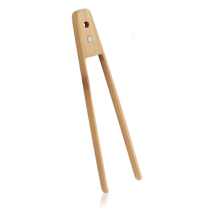Metaltex Pinza con imán Bamboo line 24cm - Ideal para tostadas Metaltex Pinza con imán Bamboo line 24cm - Ideal para tostadas