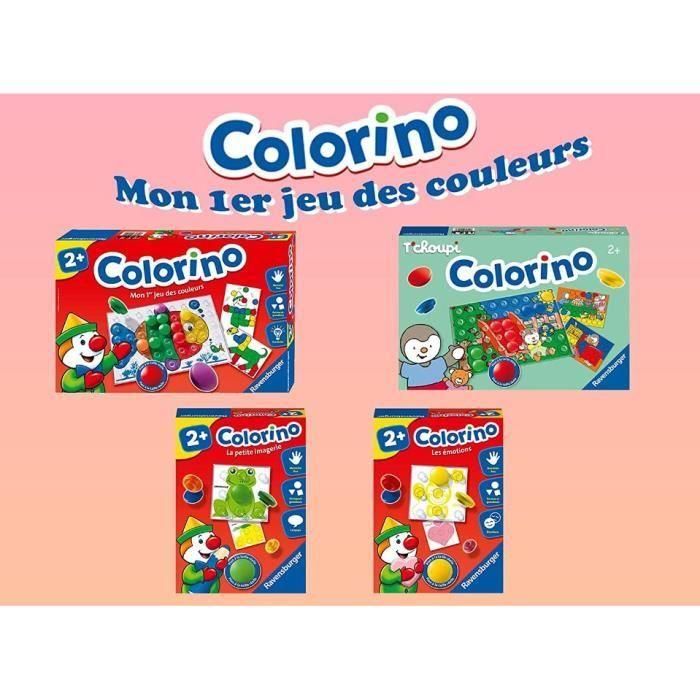 Ravensburger Colorino Mi primer mosaico - Juego educativo de construcción para niños: estimula creatividad, motricidad fina, formas y colores con peones fáciles de colocar 3