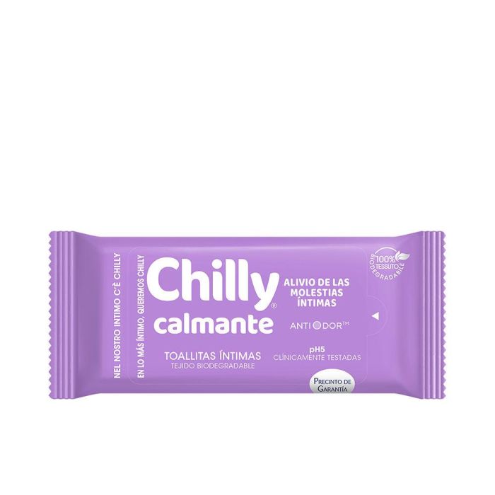 Chilly Pocket Toallitas Íntimas Calmantes 12 Unidades