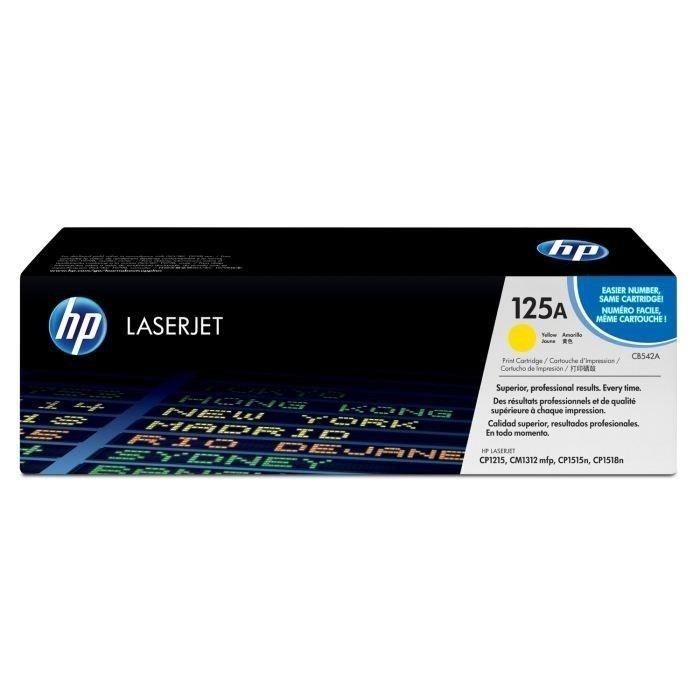 Hp Toner Amarillo Con Colorsphere Laserjet Cp1210-1215-1510- 1515-1518Ni, Cm131 - Nº 125A