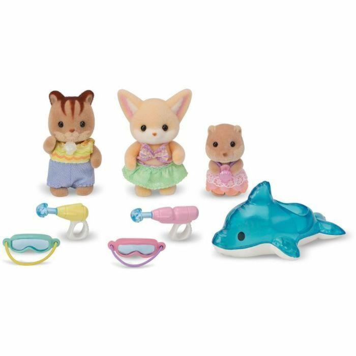 SYLVANIAN FAMILIES 5749 - El trío de bebés en la piscina 4