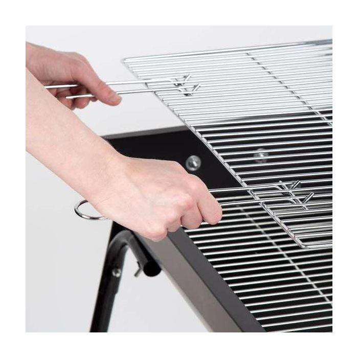 Barbacoa Portátil Aktive Metal Acero Inoxidable 91 x 71 x 33 cm 2