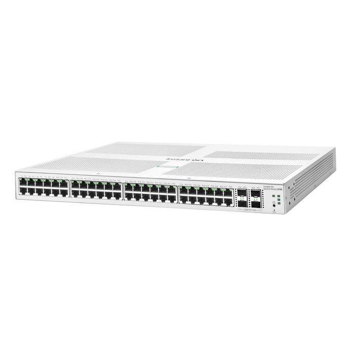 Hewlett Packard Enterprise Aruba Instant On 1930 48G Switch Gigabit Ethernet Layer 2+, 4 SFP/SFP+ 1G/10G, Gestionado en Nube para PYMES con Seguridad 1 Hewlett Packard Enterprise Aruba Instant On 1930 48G Switch Gigabit Ethernet Layer 2+, 4 SFP/SFP+ 1G/10G, Gestionado en Nube para PYMES con Seguridad 1