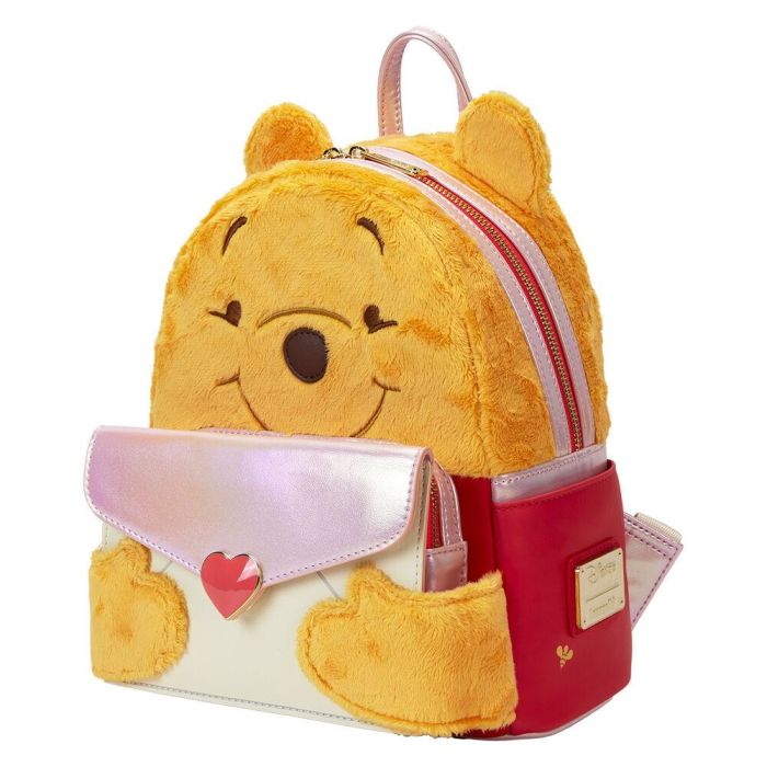 Mochila Love Letter Winnie the Pooh Disney Loungefly 26cm 4 Mochila Love Letter Winnie the Pooh Disney Loungefly 26cm 4