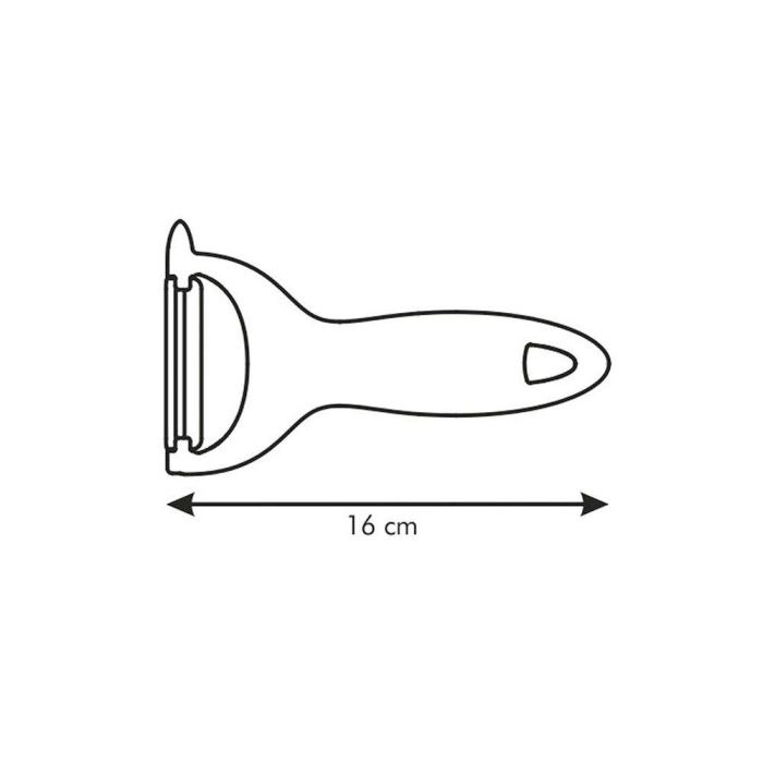 Tescoma Presto Expert Pelador Transversal Acero Inoxidable Apto Lavavajillas
