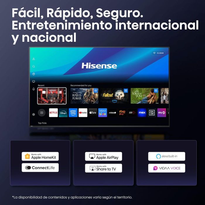 Smart TV Hisense 55A7Q 4K Ultra HD 55" QLED 7