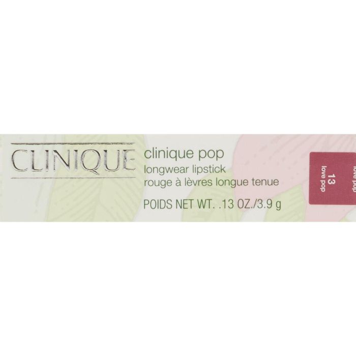 Clinique POP LONGWEAR SHINE Barra de Labios #Love Pop 3,9 gr - Acabado Brillo 8