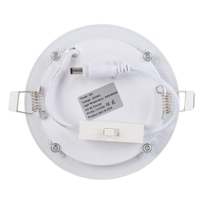 Placa LED Circular 6W 400Lm CCT 3000-6000ºK 40.000H [JL-GP-LZ-1-CCT] 1