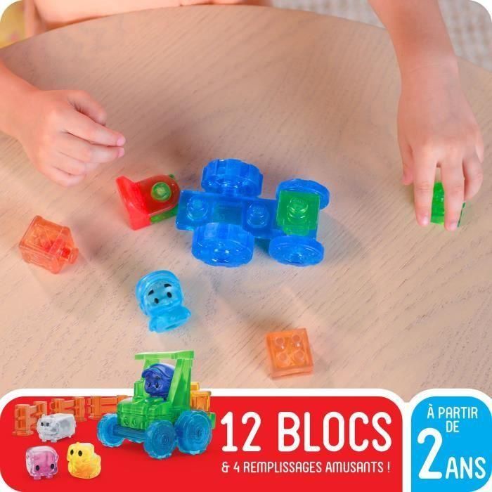Set de tractor - Set de construcción - JELLY BLOX - GOLIATH - Ladrillos suaves y flexibles - Edades 2+ 5 Set de tractor - Set de construcción - JELLY BLOX - GOLIATH - Ladrillos suaves y flexibles - Edades 2+ 5