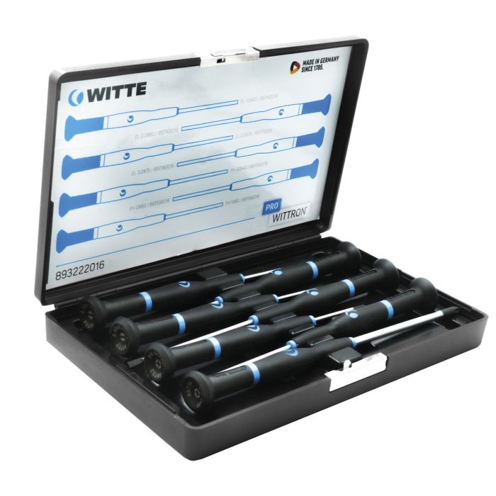 Set de destornilladores de precisión WITTE Torx 1 Set de destornilladores de precisión WITTE Torx 1