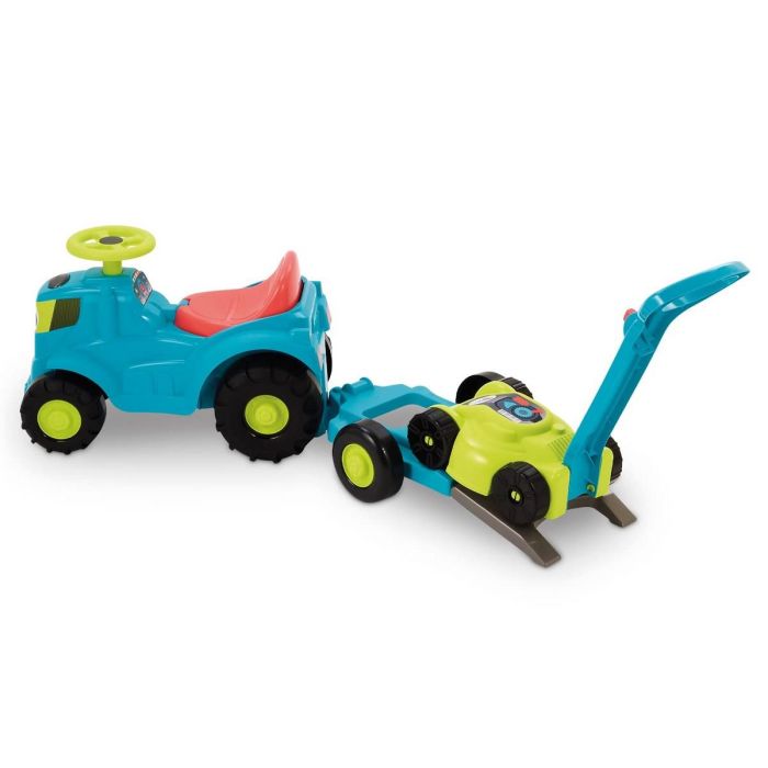 Ecoiffier 4350 Tractor con Remolque Extraíble y Cortacésped Incluido para Niños 12-36 Meses - 103,5 cm 8 Ecoiffier 4350 Tractor con Remolque Extraíble y Cortacésped Incluido para Niños 12-36 Meses - 103,5 cm 8