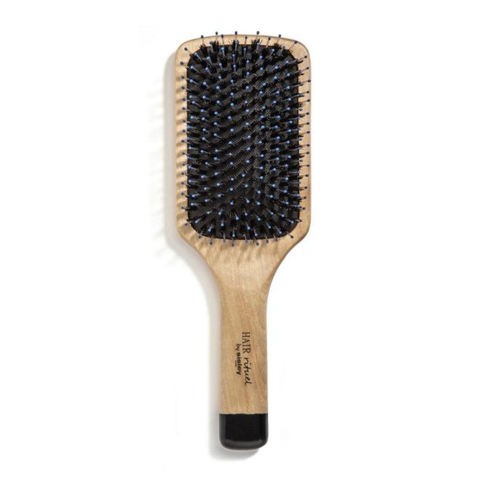 Hair Rituel By Sisley Cepillo para el Pelo la brosse Brillance & Douceur con Cerdas de Jabalí y Picos Elásticos, 1 unidad