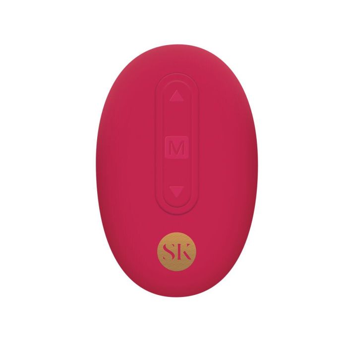 Vibrador anal Secret Kisses Rojo 3 Vibrador anal Secret Kisses Rojo 3