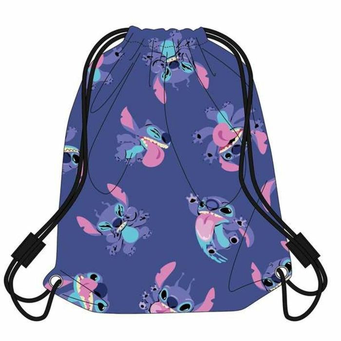 Cerdá Saquito Escolar Stitch Púrpura 30x39 cm - Bolsa Multiusos para Niños (8-14 años) - Ideal Zapatillas/Material Escolar 4